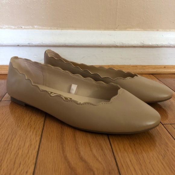 Sam & Libby Shoes - Beige Sam & Libby Flats